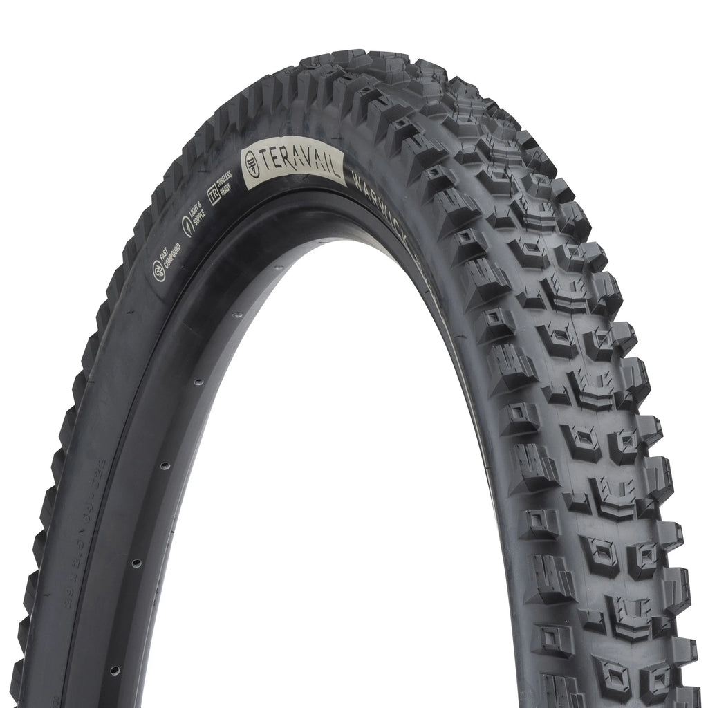 Teravail WARWICK Pneu black 27.5 "x2.5" Light and Supple